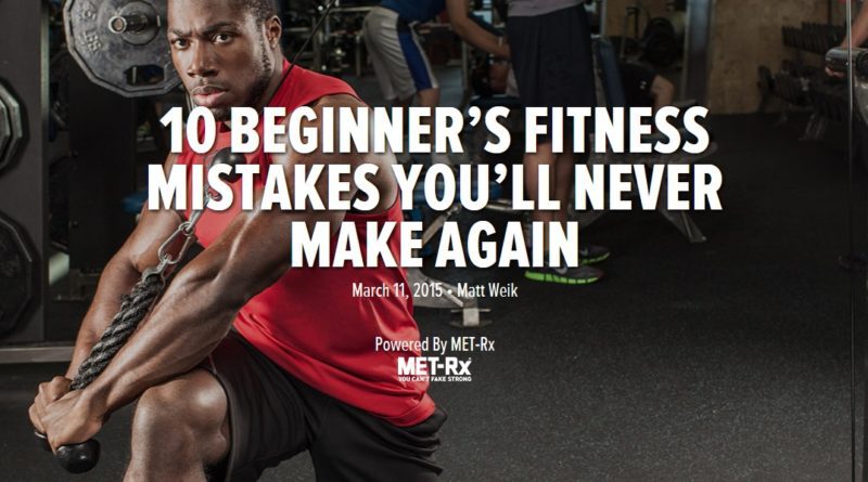 Beginner Fitness Mistakes