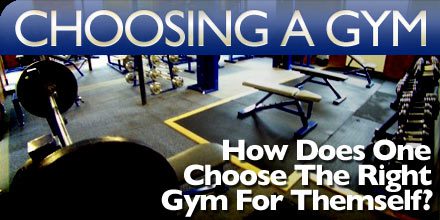 choosing a gym