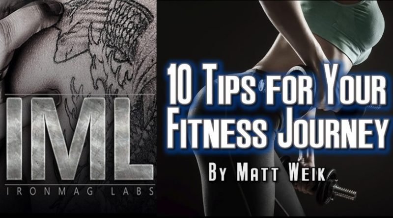 10 Tips for Your Fitness Journey