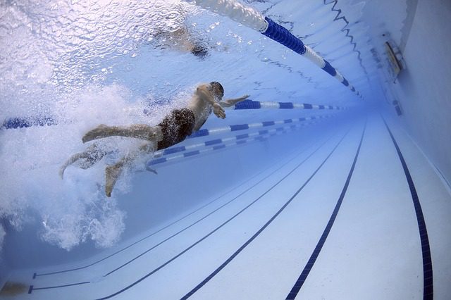 swimming training