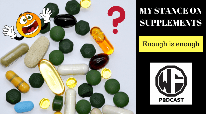 stance on supplements