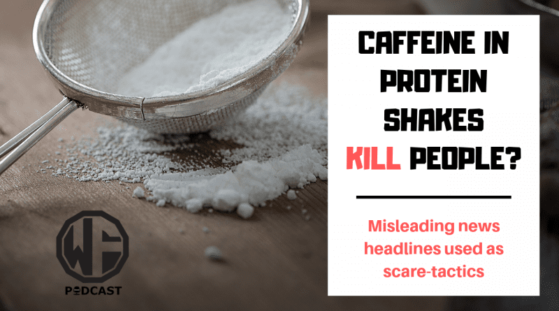 caffeine in protein shakes