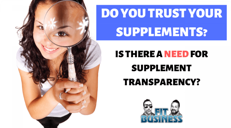 supplement transparency