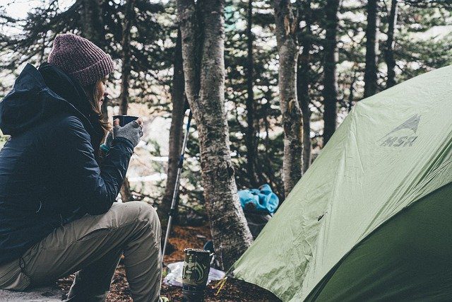 camping with an electric bike