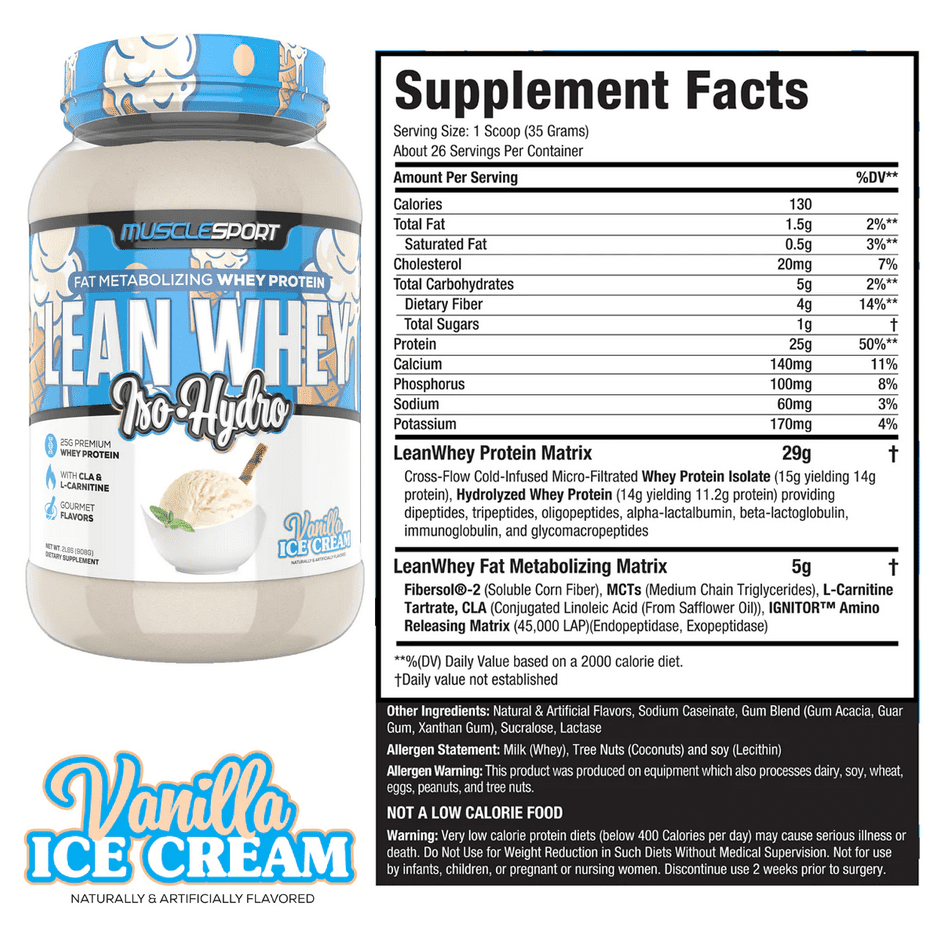 musclesport lean whey