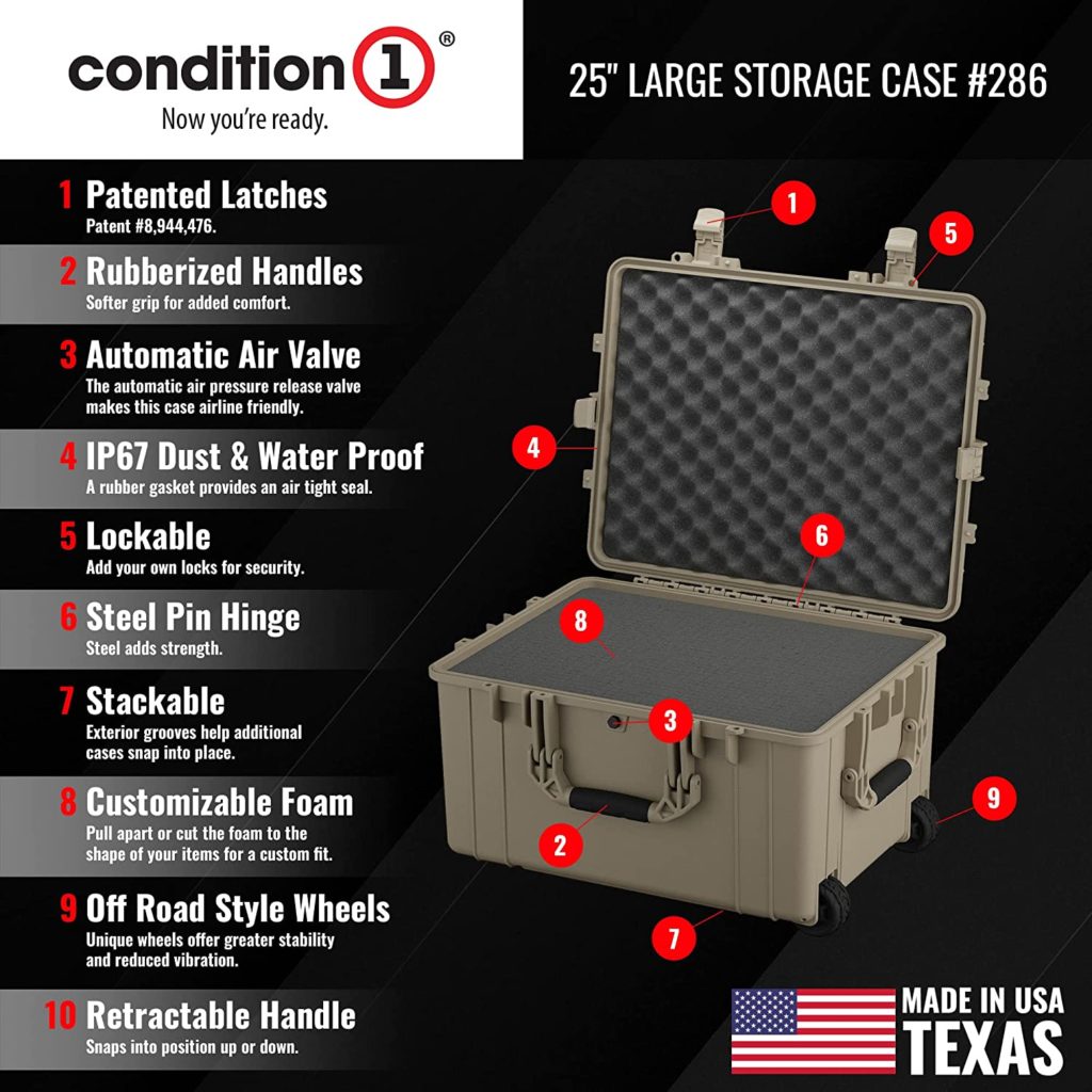condition 1 case range bag