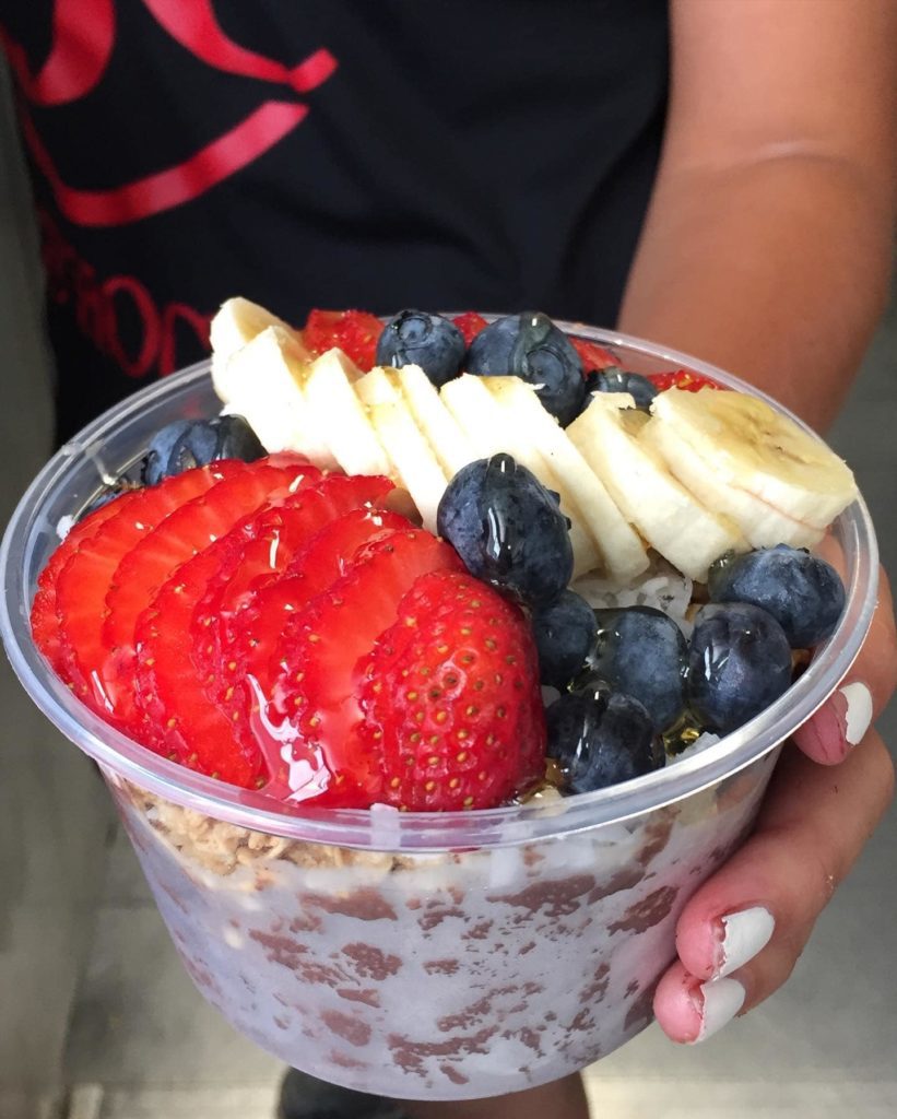 sandy pony donuts acai bowl