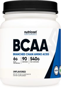 best BCAA supplement on Amazon Nutricost