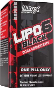 best fat burners on amazon - nutrex lipo-6 black