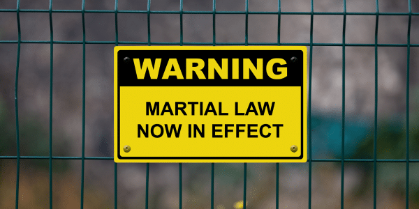 martial law