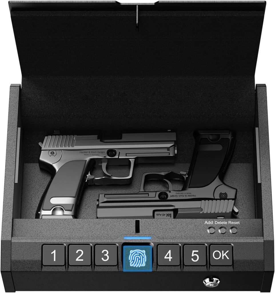 bedside gun safe - ainiro