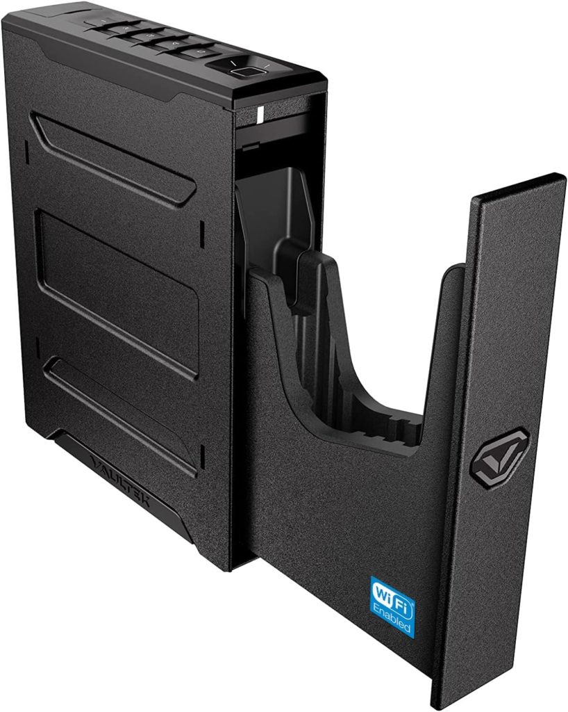 bedside gun safe - vaultek slider