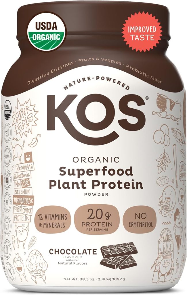 best plant-based protein on amazon - kos