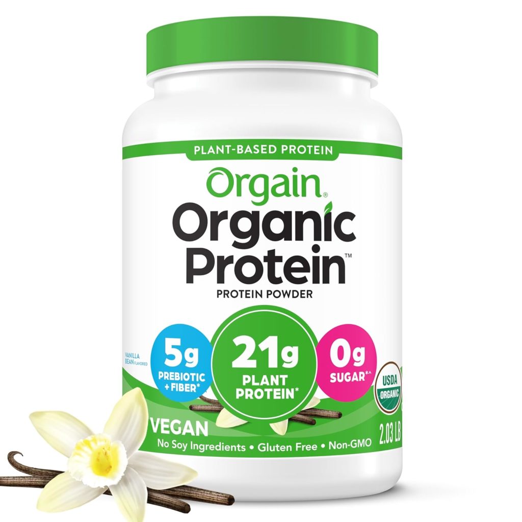 best plant-based protein on amazon - orgain