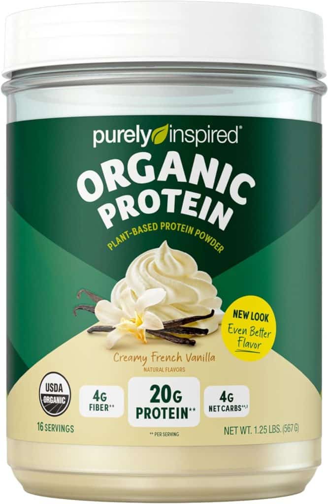 best plant-based protein on amazon - purely inspired