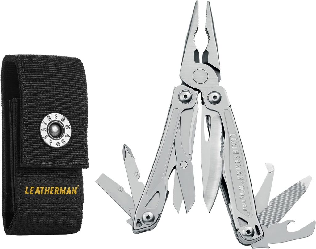 Leatherman Surge Multi-Tool - Large Full-Size Stainless Steel with Case -  25 Year Warranty - Industrial Worker's Essential - Silver in the  Multi-Tools department at