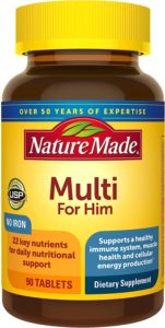 best men's multivitamin on amazon - naturemade multi for him