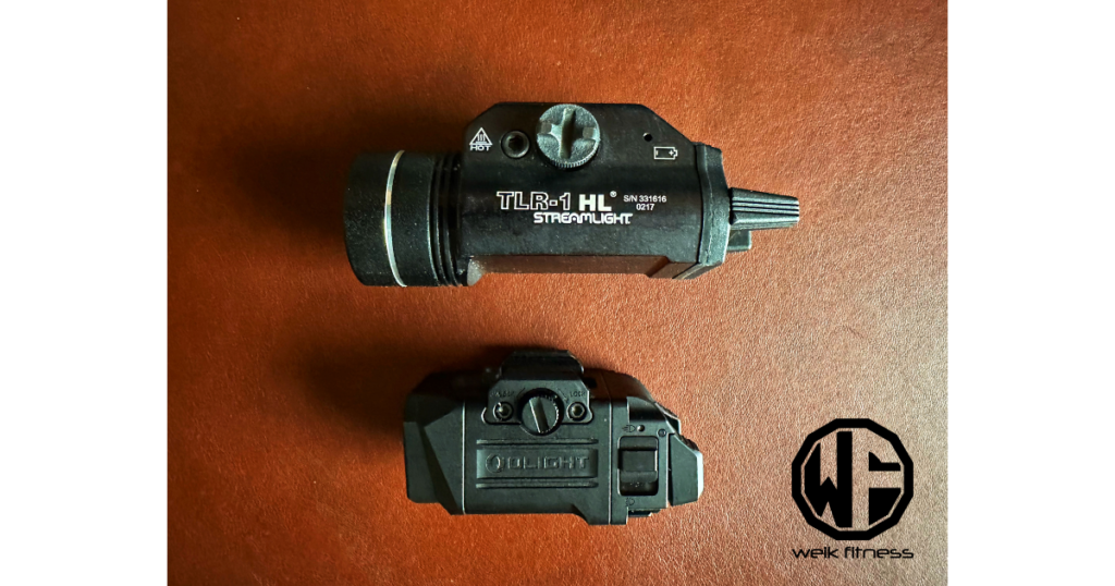 olight pl x and streamlight tlr-1 HL