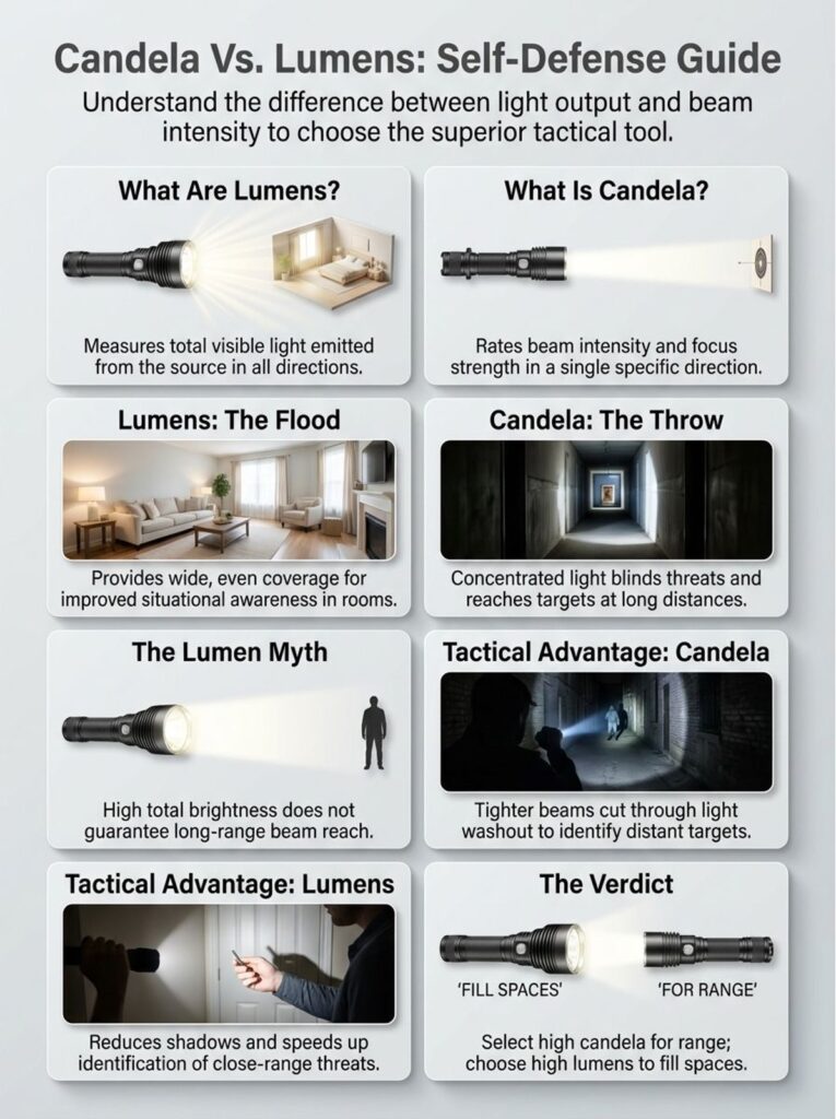 candela vs lumens infographic