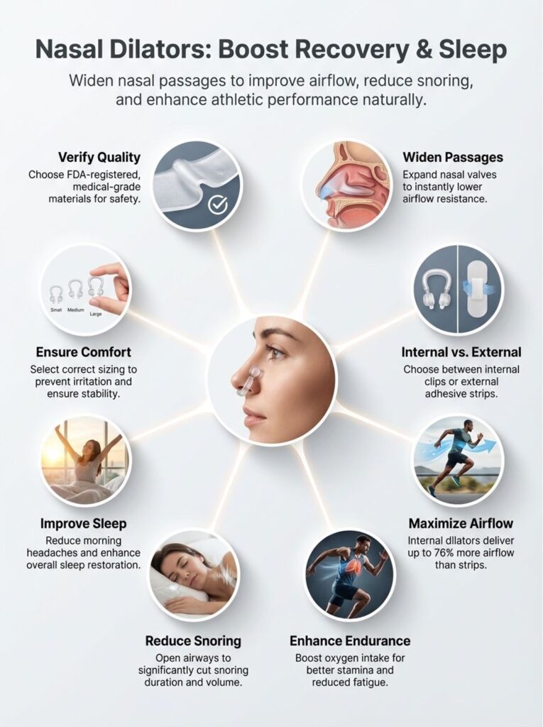 nasal dilator infographic