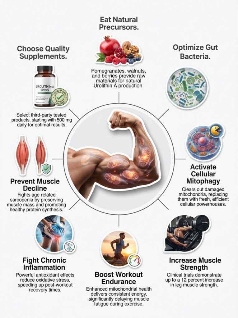 urolithin a infographic