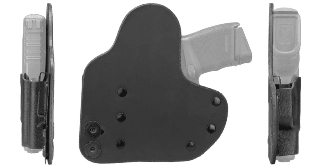 kydex and leather holster